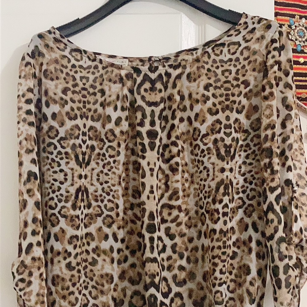 Leopard blouse